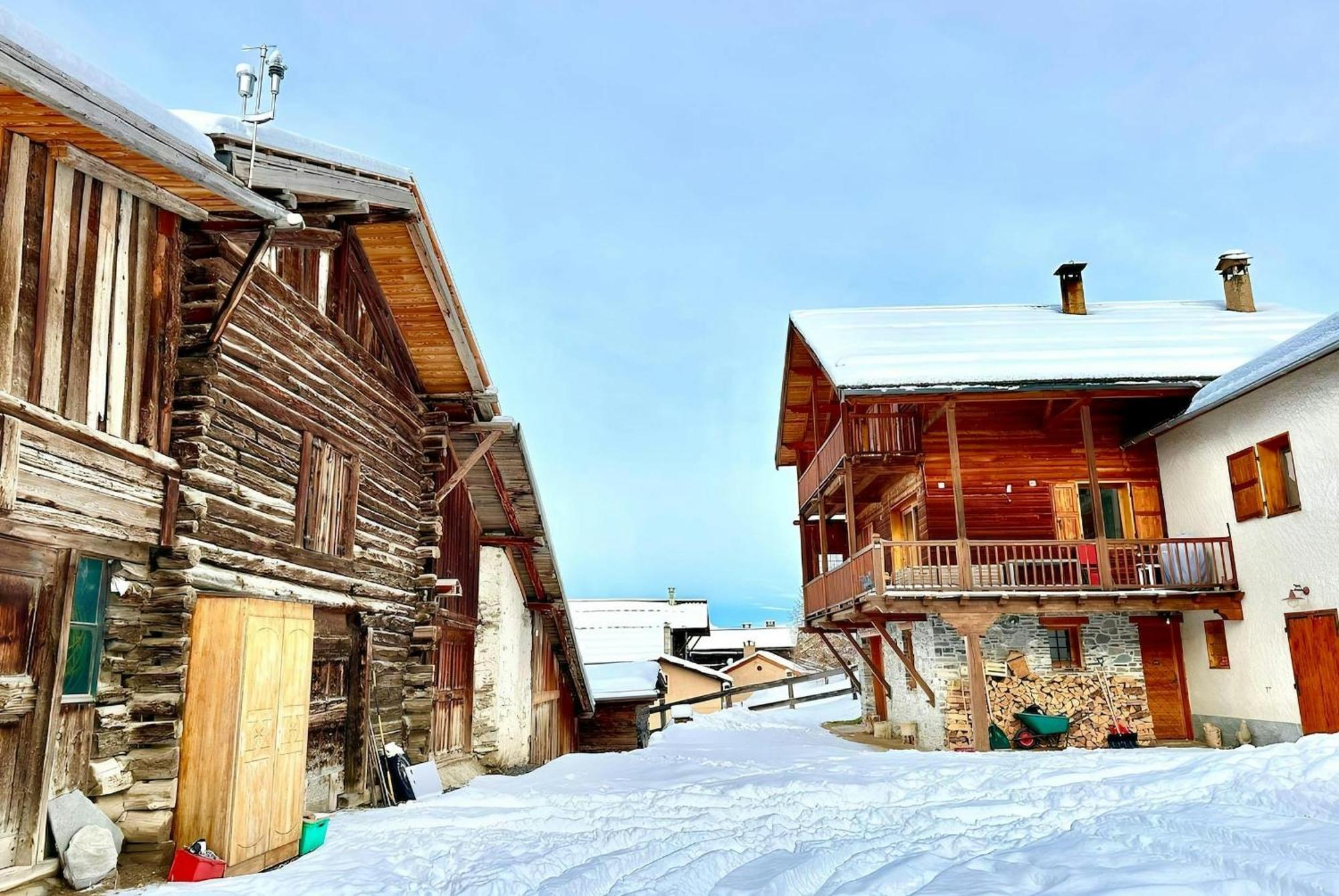 Casa-La Fuste Centre Saint-Veran Ski Au Pied Eksteriør billede